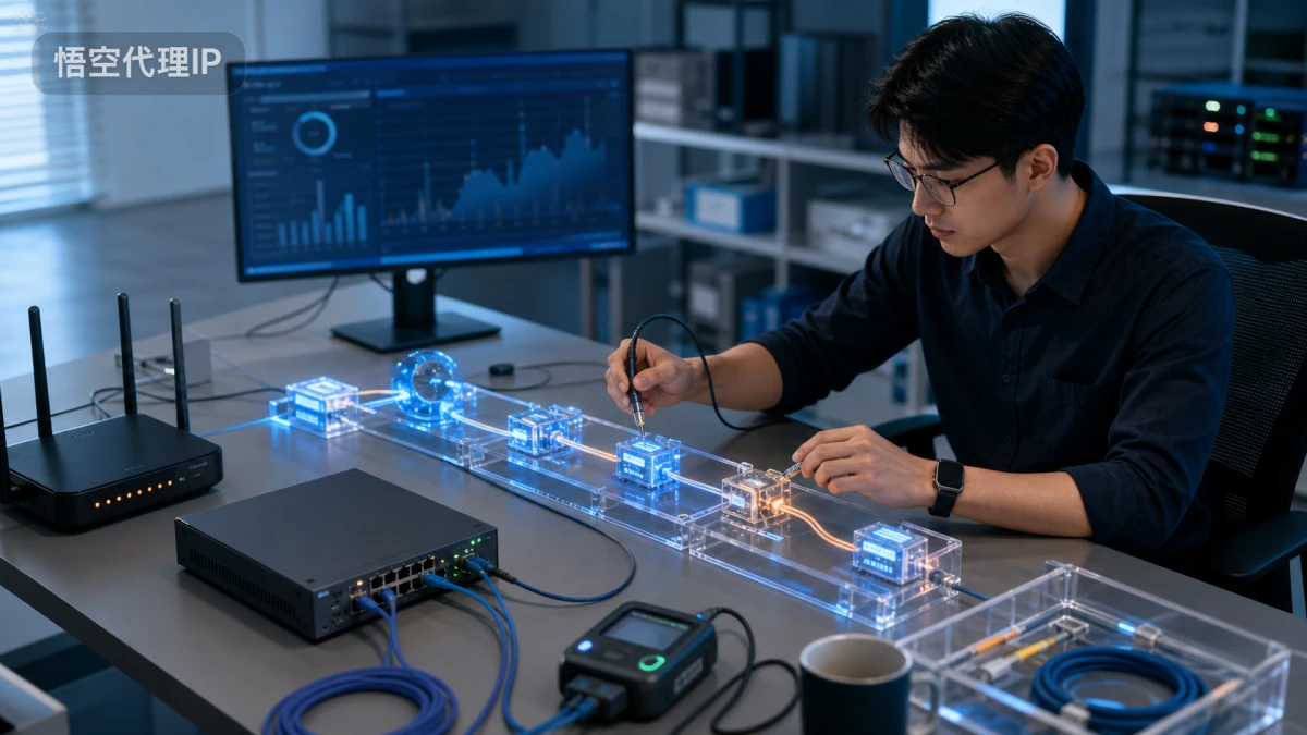 代理IP使用技巧：从连接测试到故障定位的7个实用方法